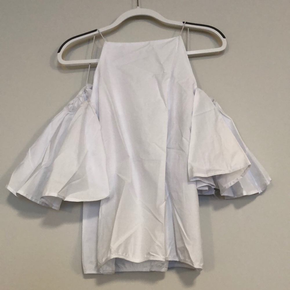 SheIn Cold Shoulder Blouse